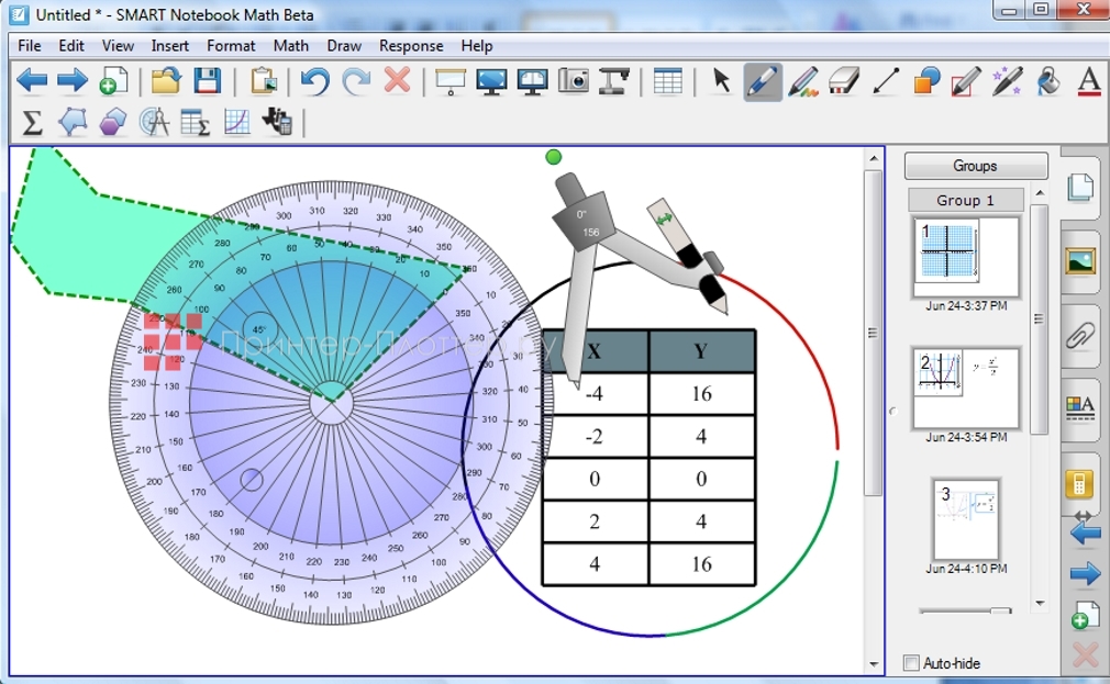 SMART SBID-GX186-V2. SMART Notebook