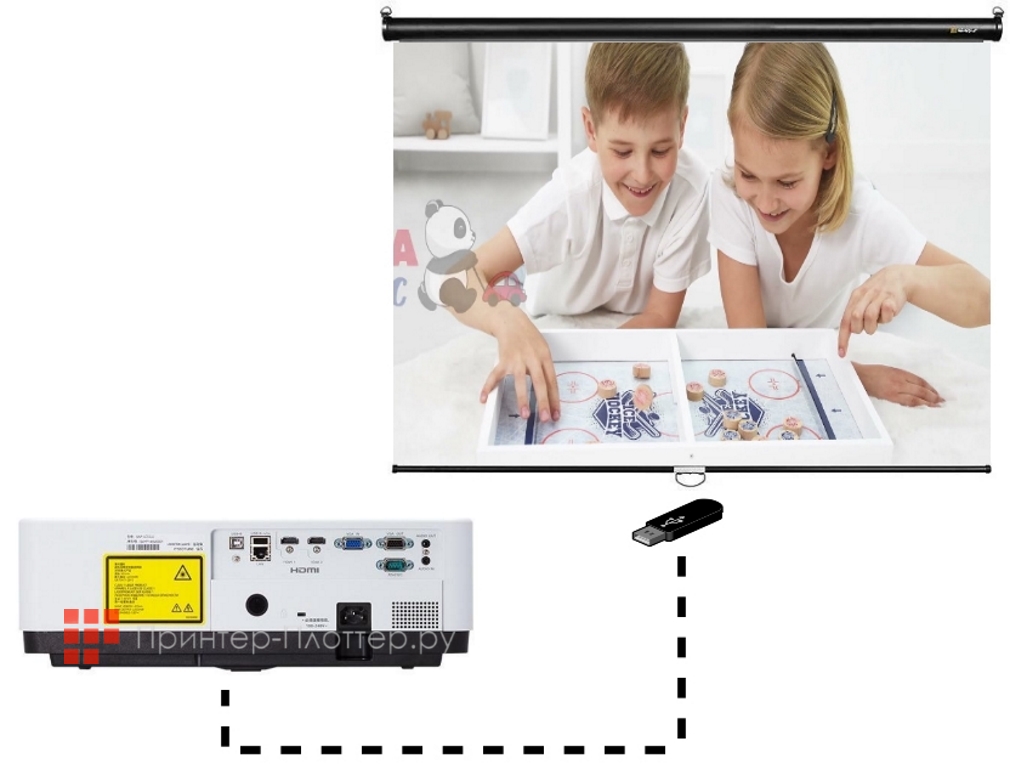 Sonnoc SNP-LC551LU. Автовоспроизведение с USB