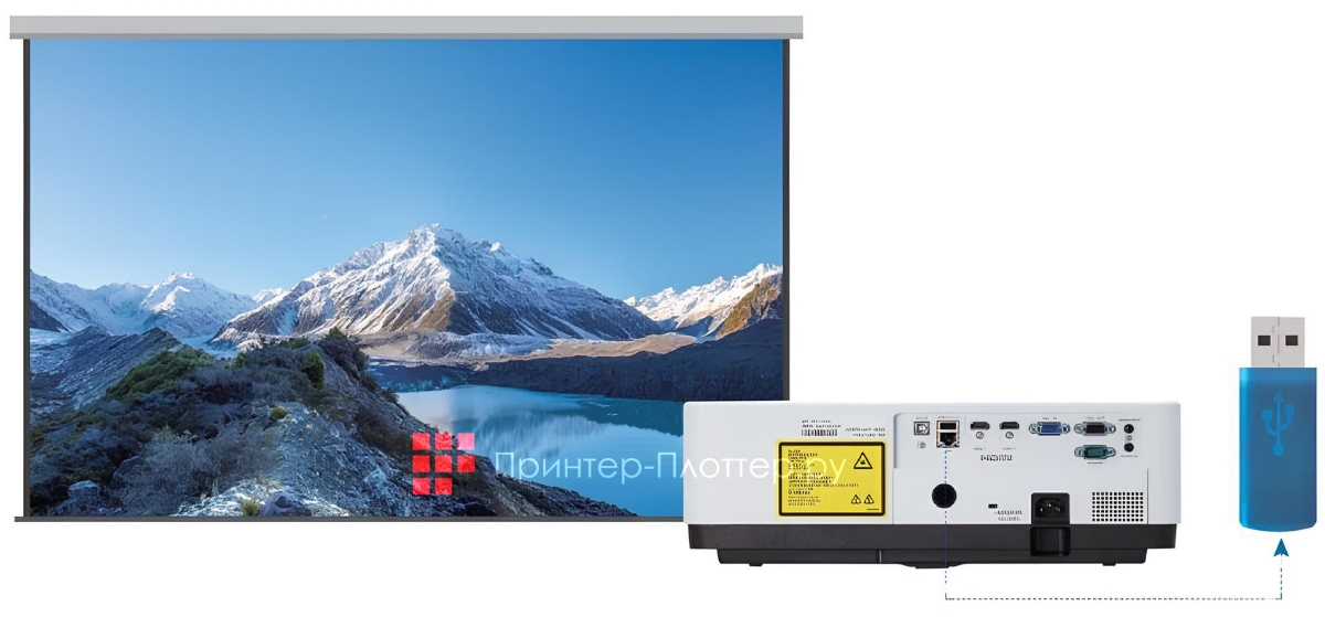 Sonnoc SNP-LC701LU. Поддержка USB накопителей