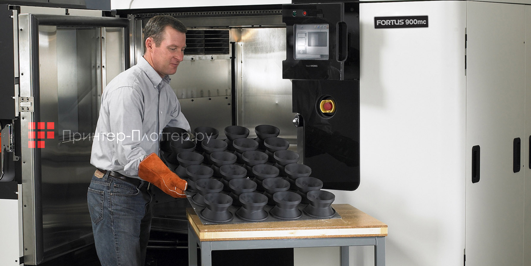 Stratasys F900. Биосовместимый термопластик PC-ISO 