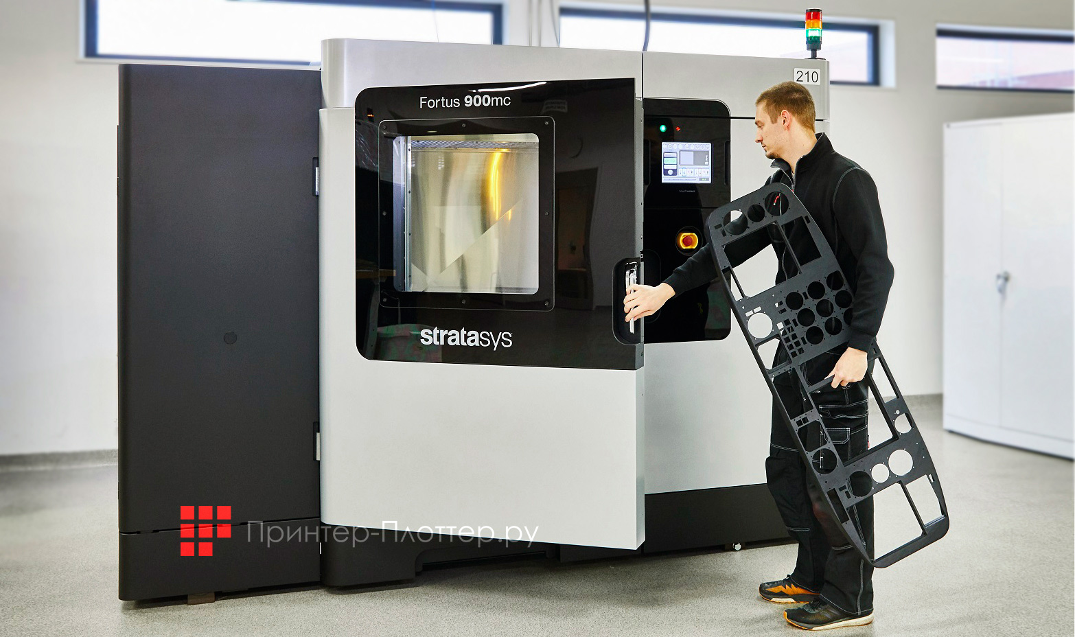 Stratasys F900. Термопластик ABS-M30