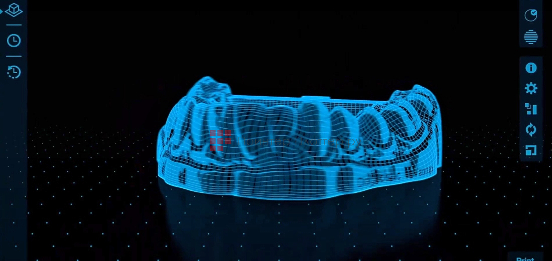 Stratasys J700 Dental. Цифровая модель для 3D-печати