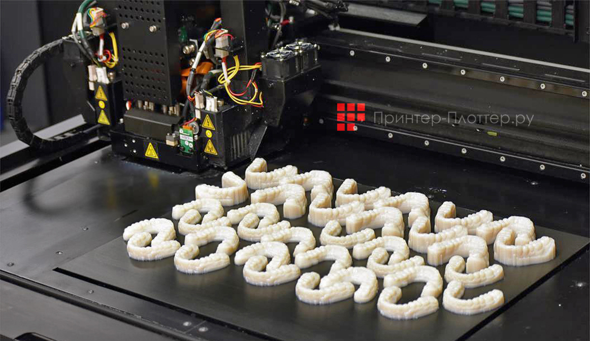 Stratasys J700 Dental. Высокая производительность 