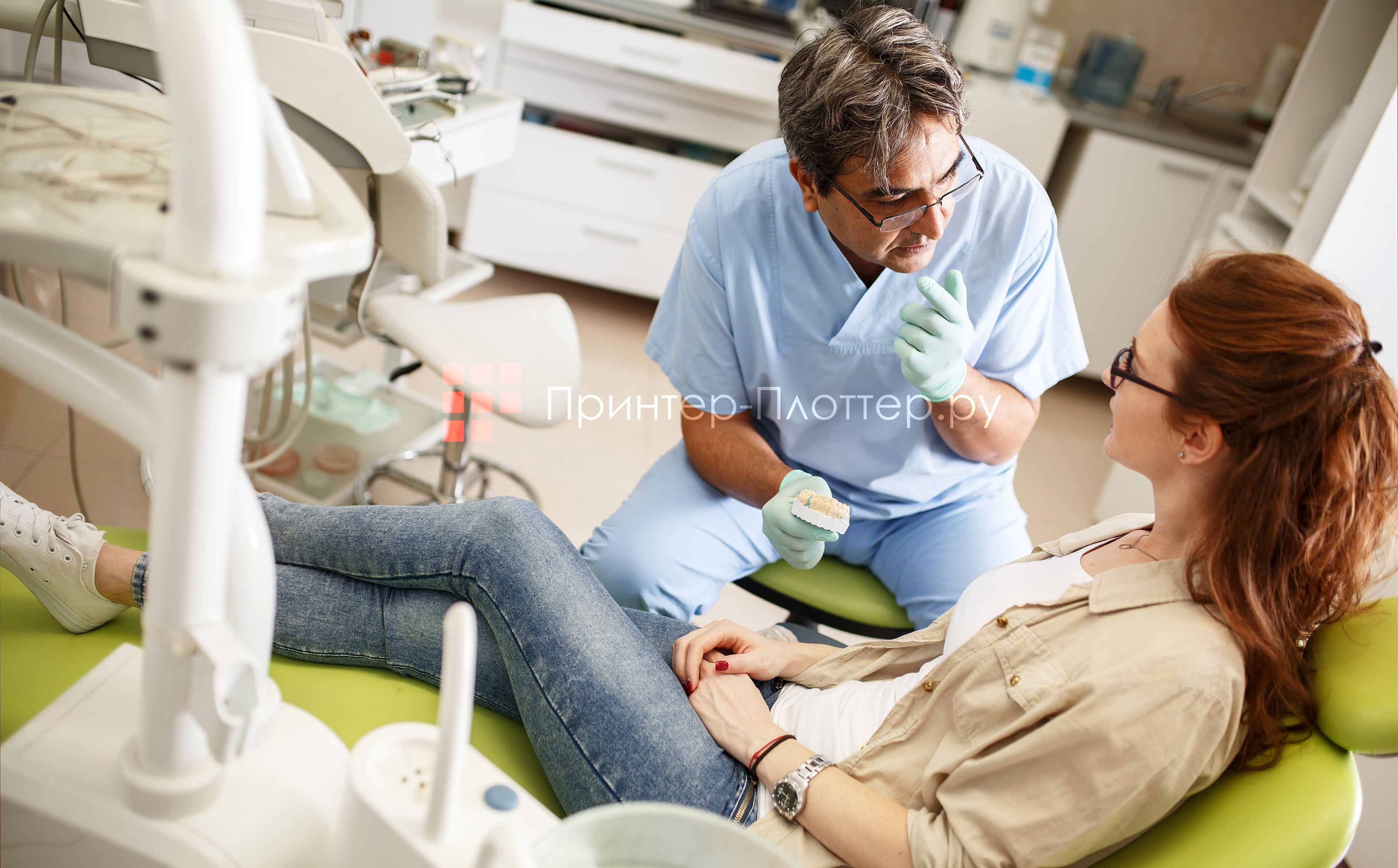 Stratasys J720 Dental. Использование силы цвета