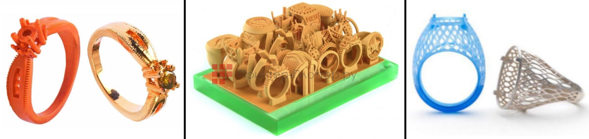 Stratasys Objet1000 Plus. Ювелирное дело