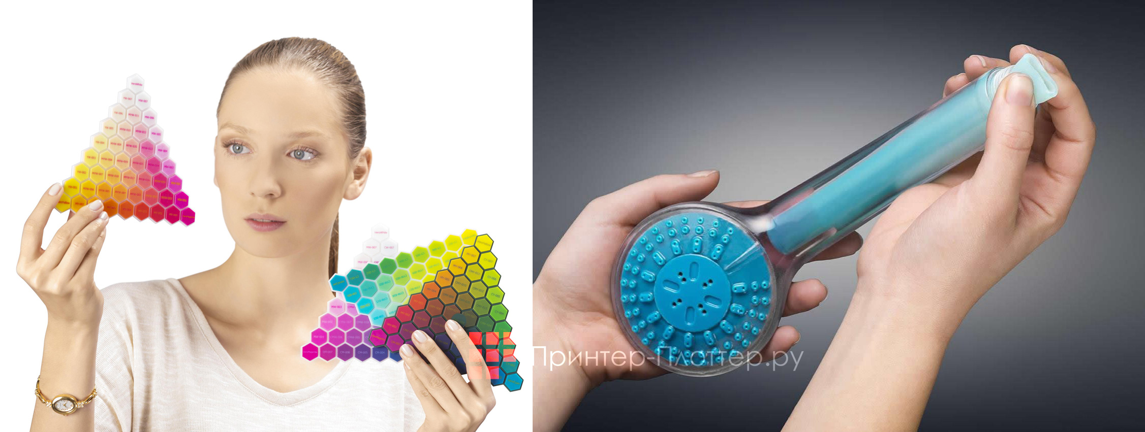 Stratasys Objet500 Connex3. Сочетание разных материалов в одном прототипе