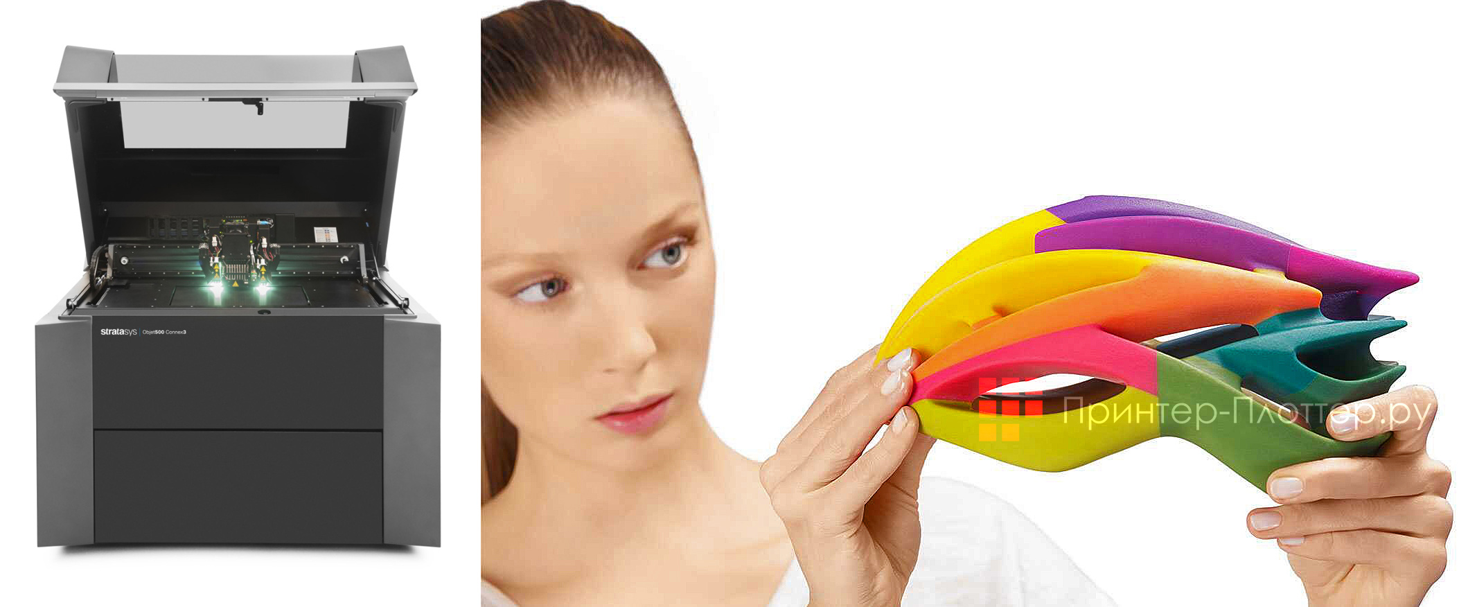 Stratasys Objet500 Connex3. Технология печати PolyJet