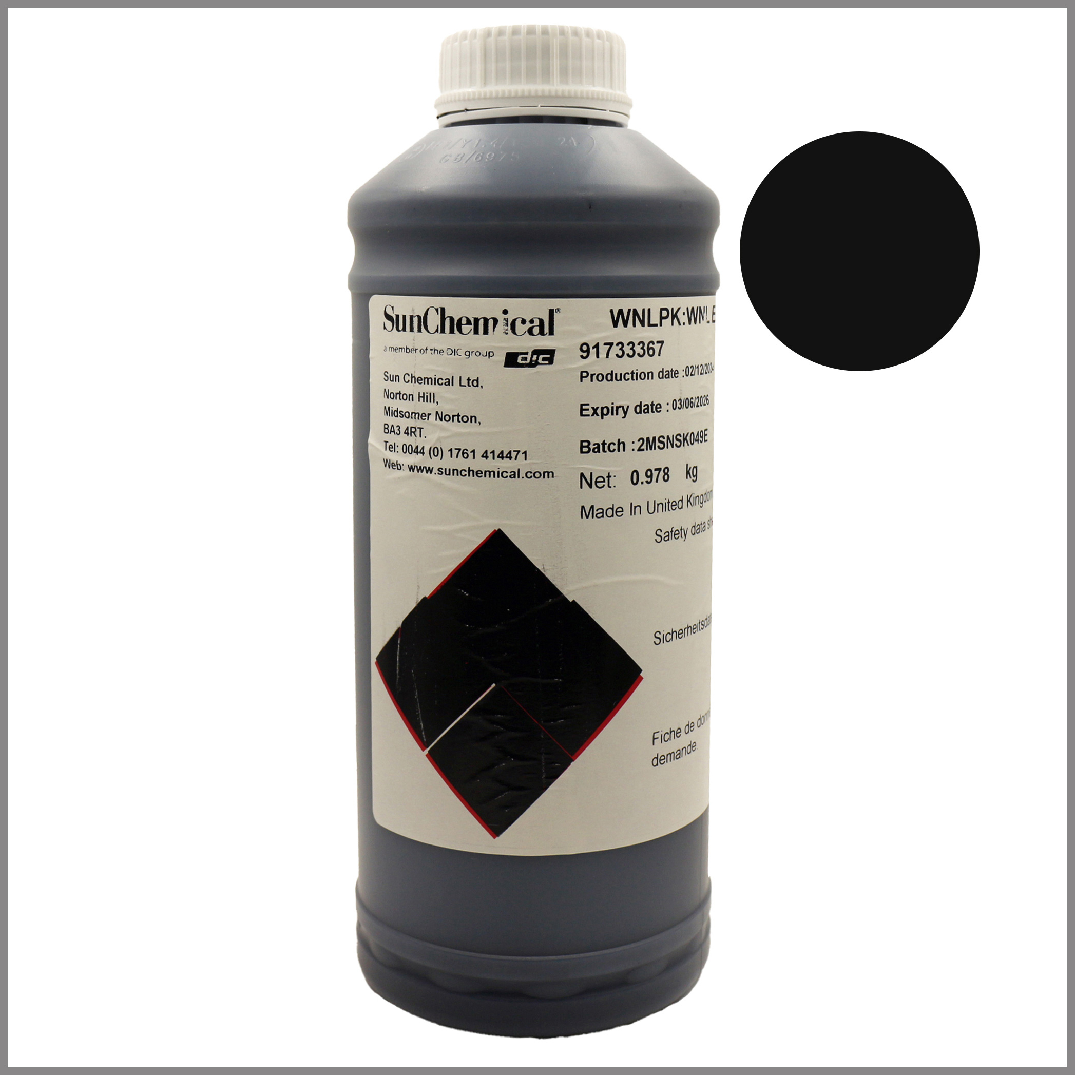 Чернила Sun Chemical Streamline NL ESL2 (black)