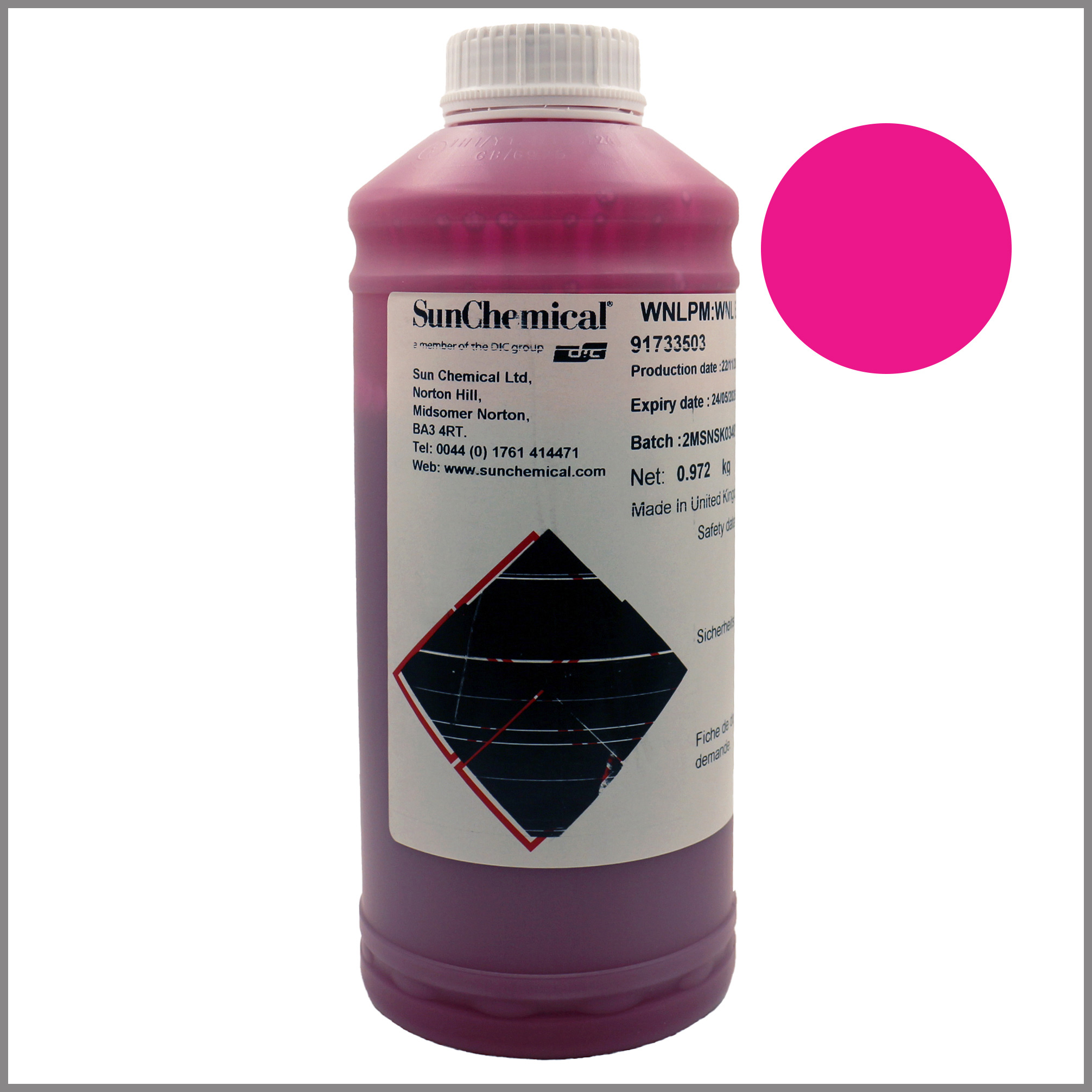 Чернила Sun Chemical Streamline NL ESL2 (magenta)