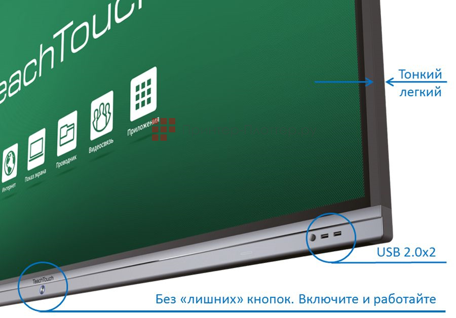TeachTouch TT40-55U-Ki5. Особенности