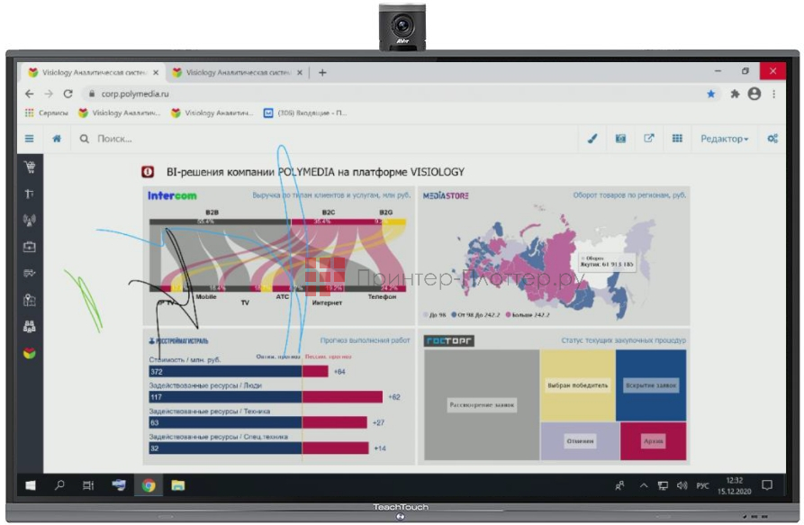 TeachTouch TT40SE-65U-Ki3. Предустановленные приложения