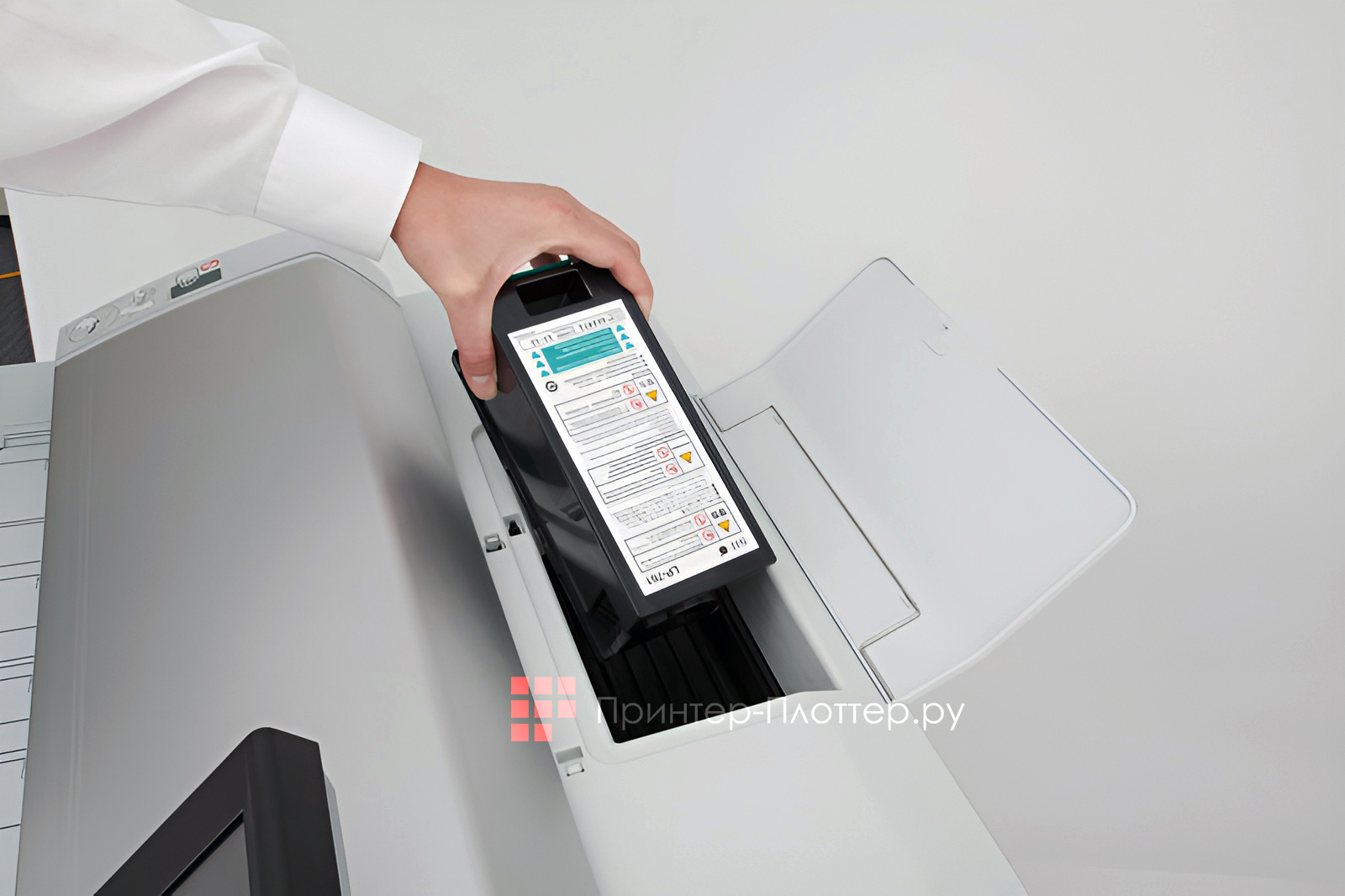 TORUS Terioprint LP-1050 MF-1R. Загрузка тонера