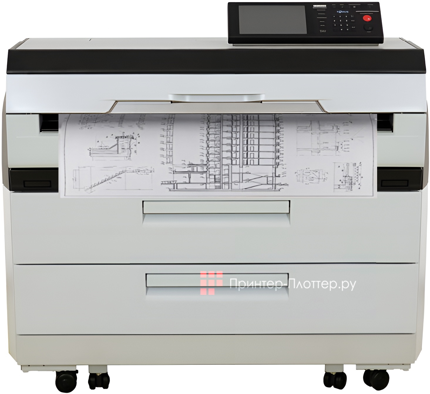 TORUS Terioprint LP-1050 PL-2R. Применение