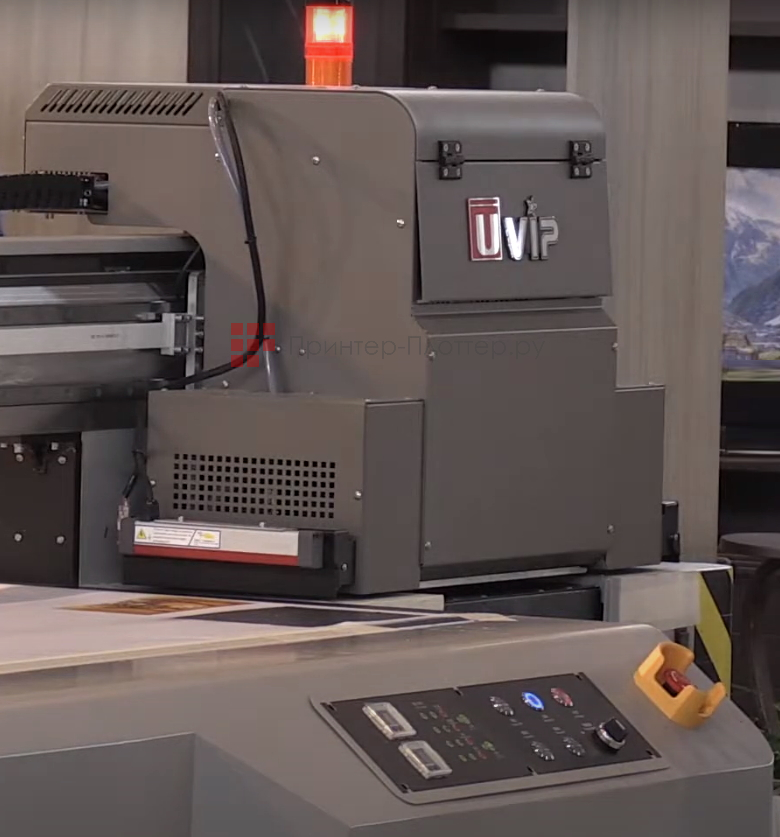 UVIP 1313. Система предотвращения столкновения с материалом блока печатающих голов