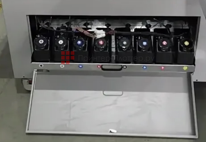 UVIP 1313. Удобная система непрерывной подачи чернил