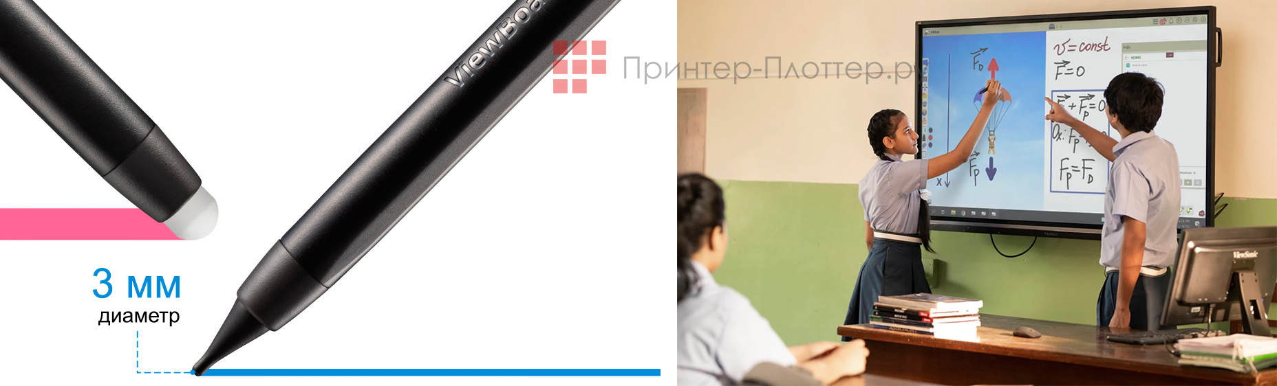 ViewSonic IFP6532. Совместная работа