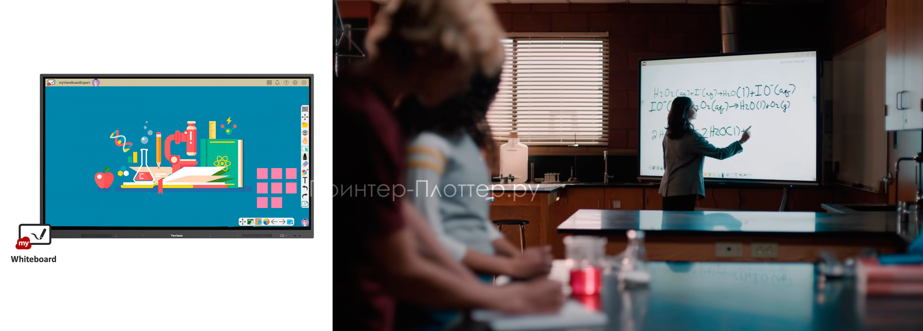 ViewSonic IFP7532. Гибкие инструменты обучения