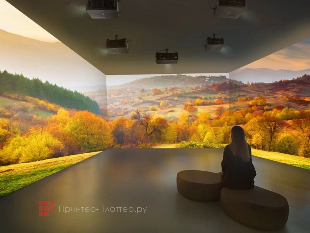 ViewSonic LS951WU. Бесшовное слияние краев