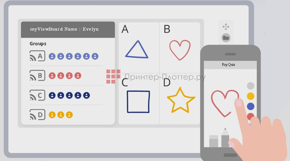 ViewSonic ViewBoard IFP6550-3. myViewBoard Companion 