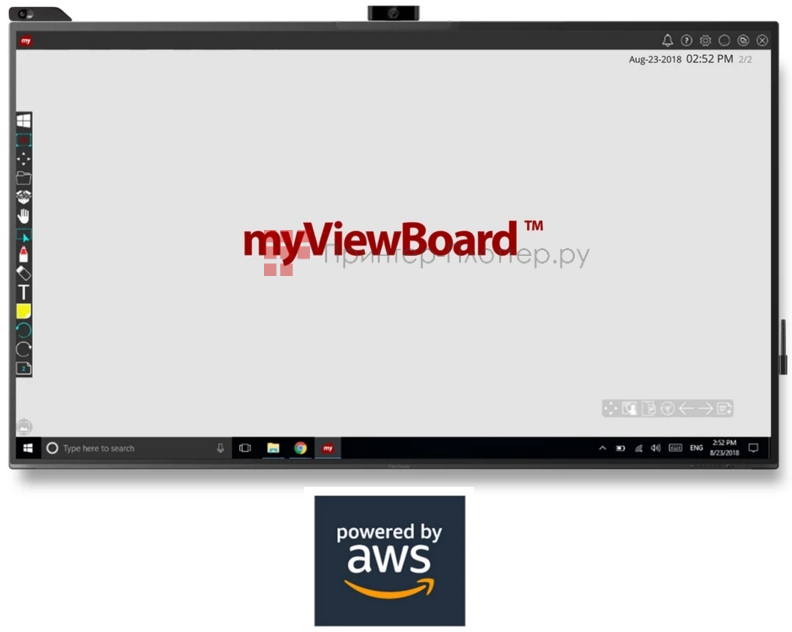 ViewSonic ViewBoard IFP6570. Безопасность облачных сервисов