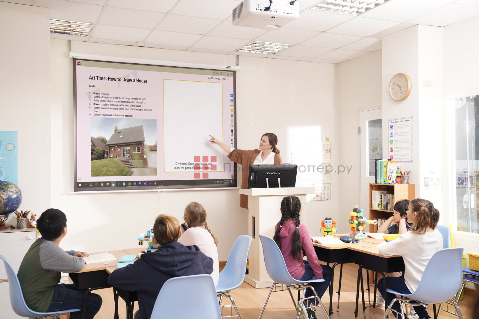 ViewSonic ViewBoard IFP8670. Сферы применения