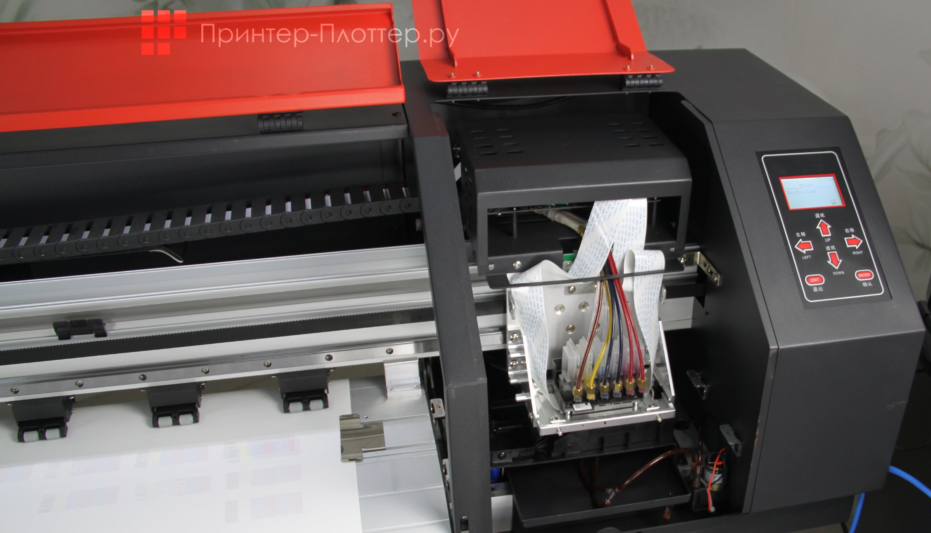 Volk 1601 (XP600). Обслуживание печатающей головы