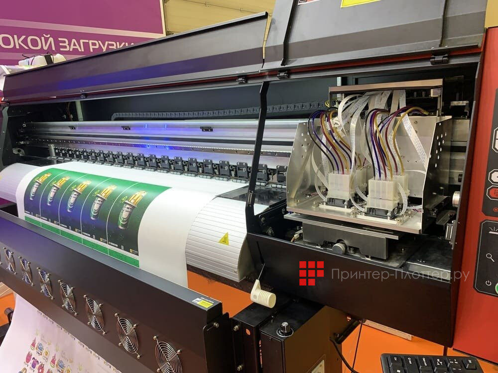 Volk 1804 EX (i3200). Скорость печати