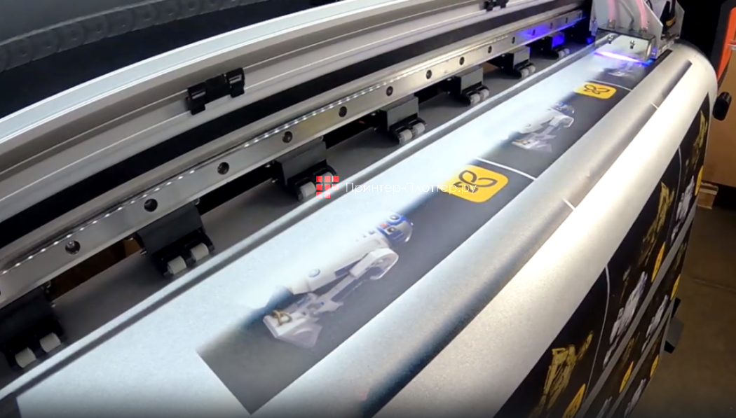 Volk UV 1801 (XP600). Работа с выборочным белым