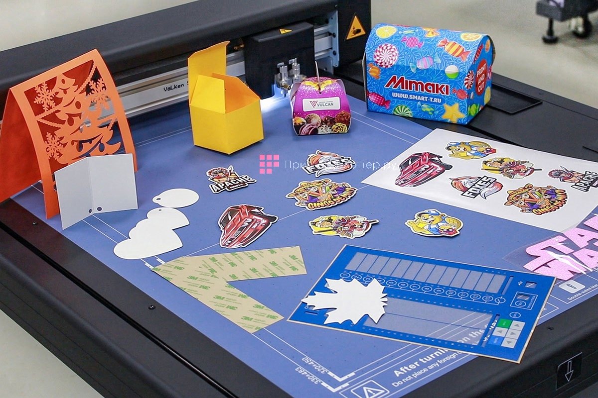 Vulcan FC-800VC. Функция повторной резки/биговки Recut