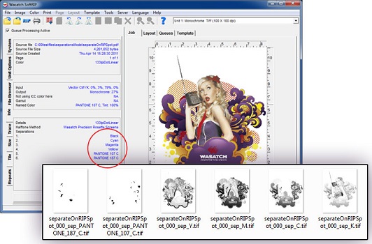 Wasatch SoftRIP Russian Edition