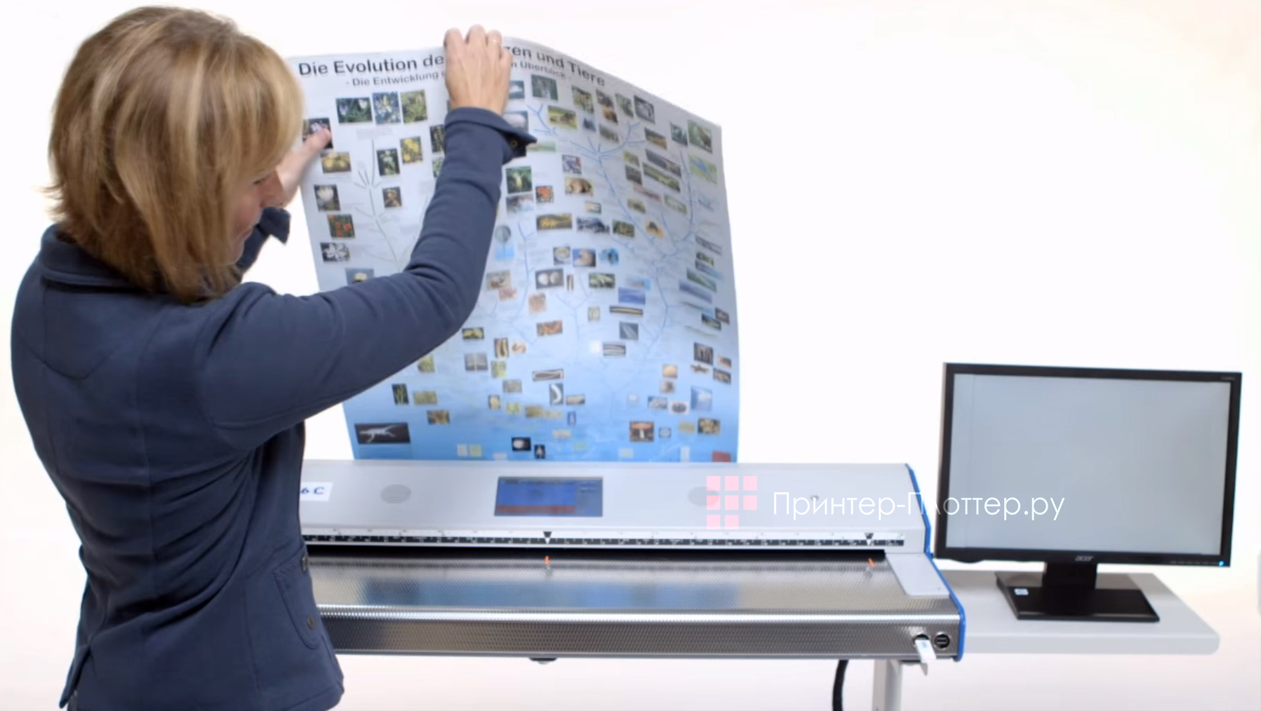 WideTEK 36C-600 Repro. Применение