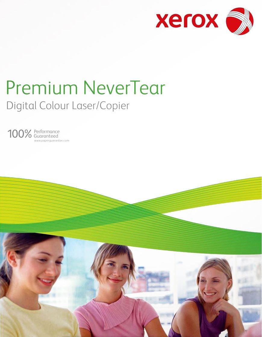 Xerox Premium Never Tear. 