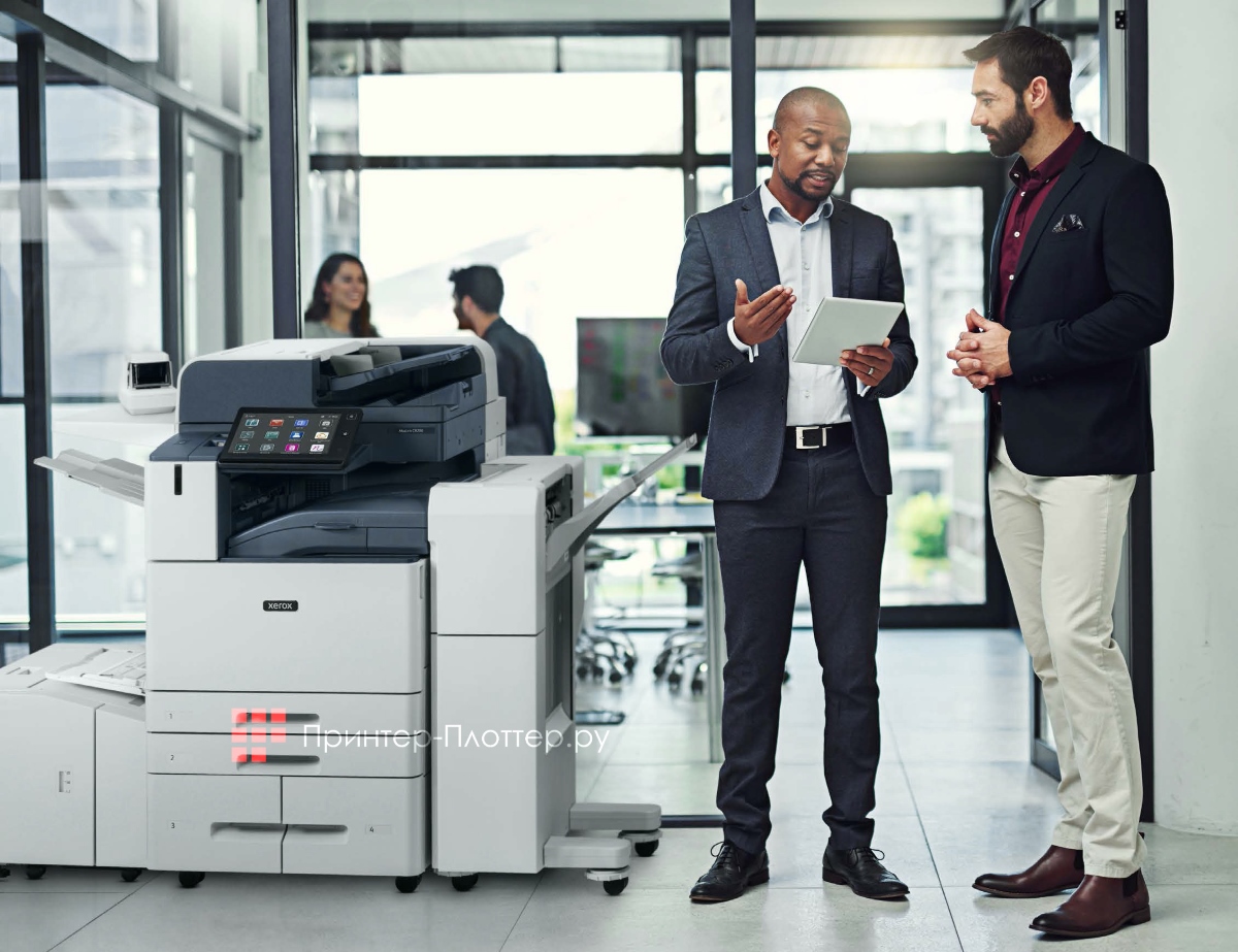 Xerox AltaLink C8270 + фальцовщик + финишер + дырокол. Применение