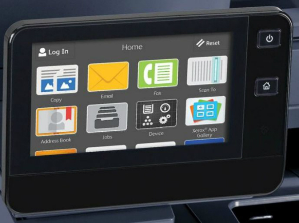 Xerox VersaLink C505S. 7-дюймовый сенсорный экран
