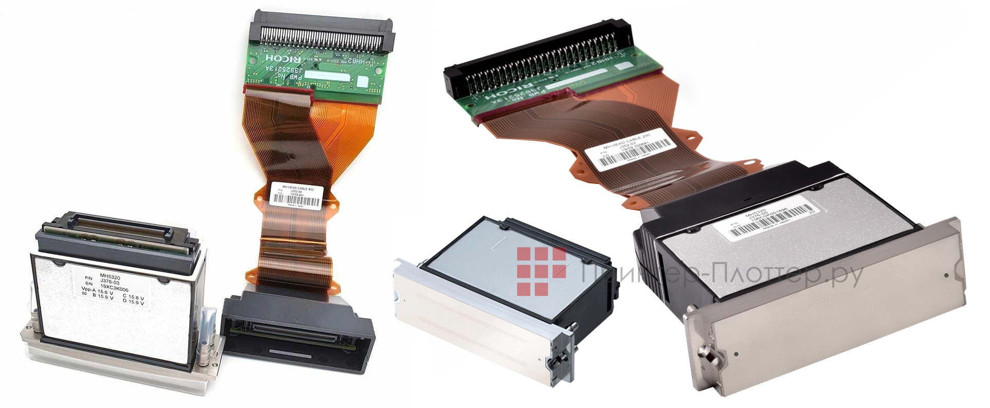 Yotta Flatbed P10-R6. Печатающие головки