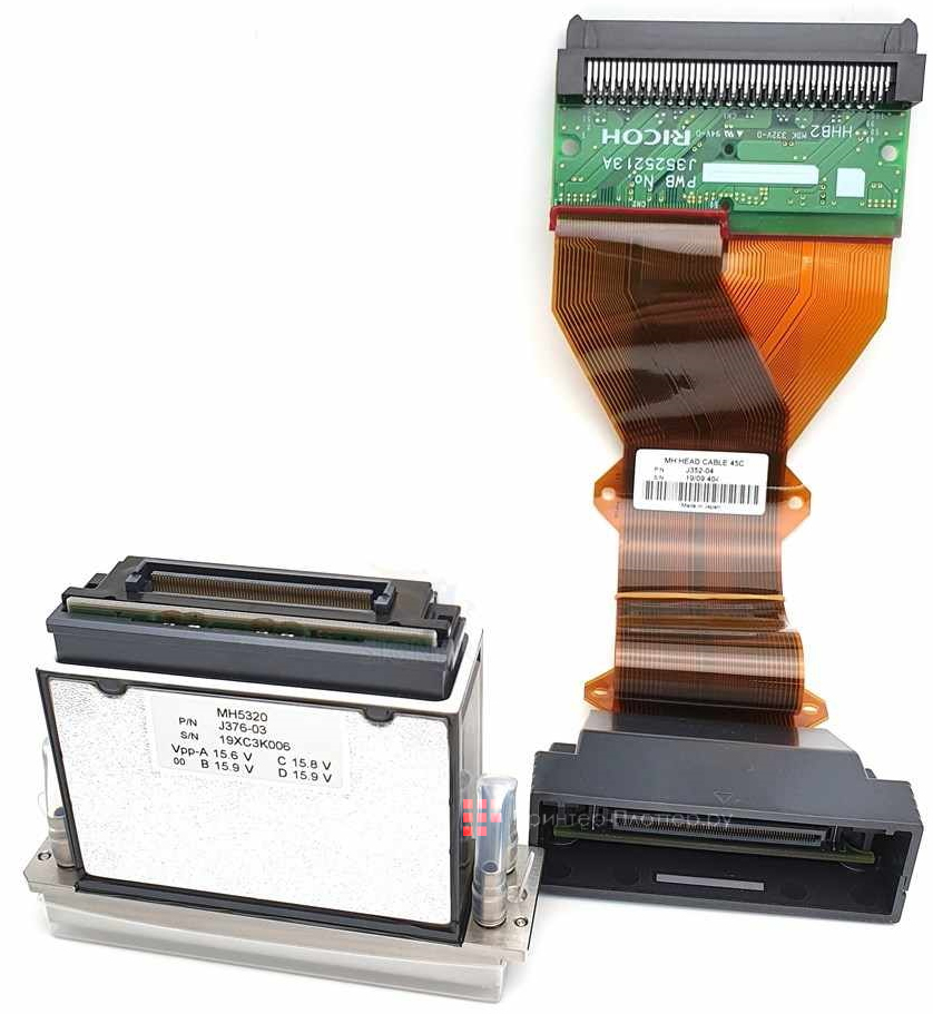 Yotta Flatbed P20-R6 Pro. Печатающие головки