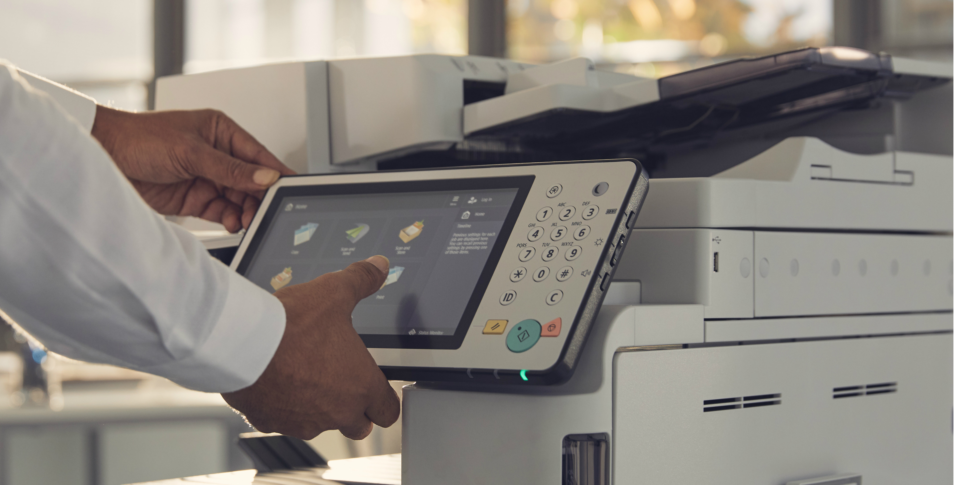 Canon imageRUNNER ADVANCE III. Простота управления