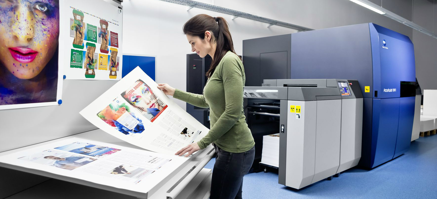 Konica Minolta AccurioJet KM-1. Преимущества