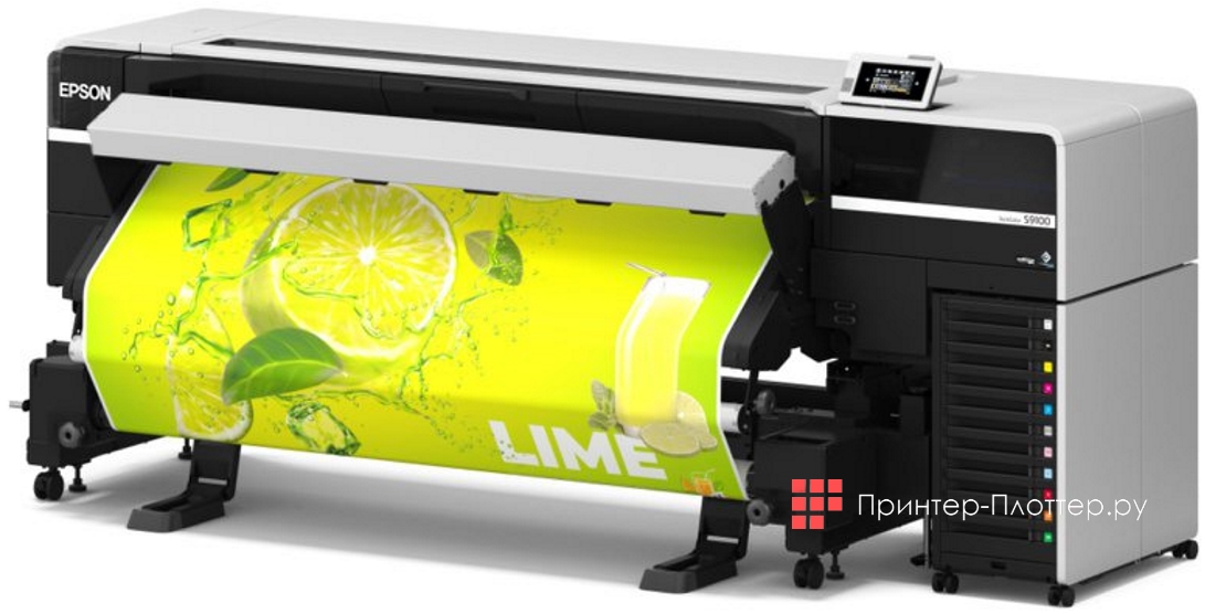 Экосольвентный плоттер Epson SureColor-S9100. Печать