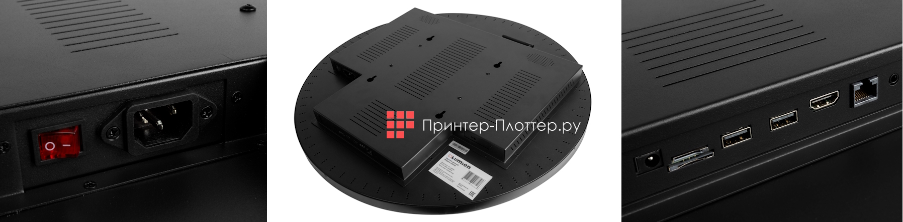 Информационные дисплеи Lumien серий Circle и Square для креативных инсталляций. Сферы применения