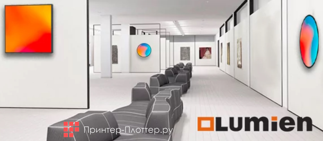 Информационные дисплеи Lumien серий Circle и Square для креативных инсталляций. Сферы применения