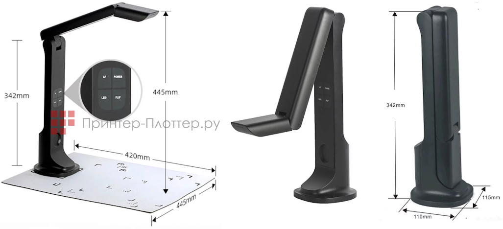 Портативная документ-камера IQBoard IQView E4510Pro с 20-кратным оптическим зумом. Основные преимущества