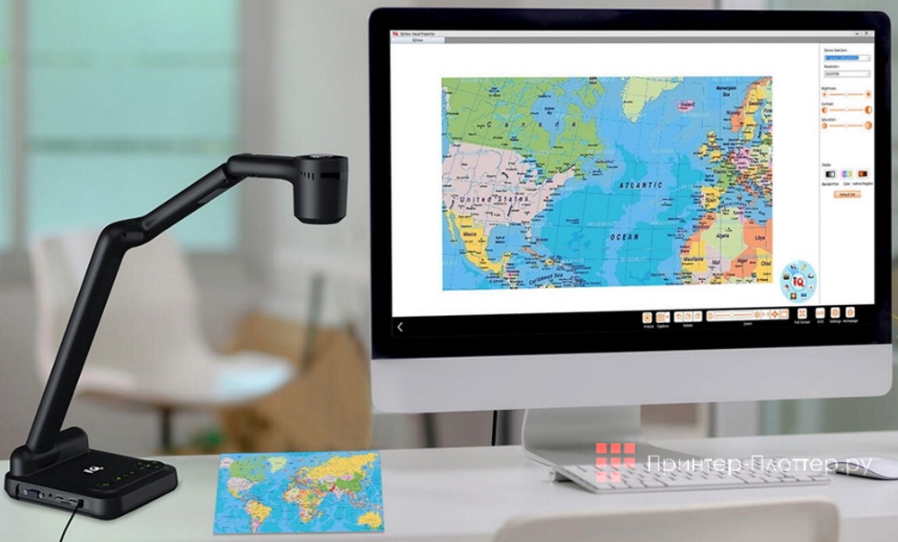 IQView E4521 — новая документ-камера с 10-кратным оптическим зумом. Применение