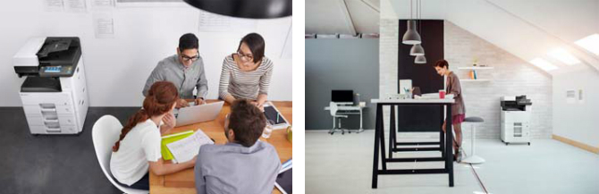 Kyocera ECOSYS M8130cidn и ECOSYS M4132idn. Компактный корпус