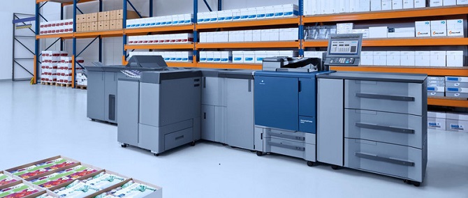 Konica Minolta AccurioPress С2070 series. В работе