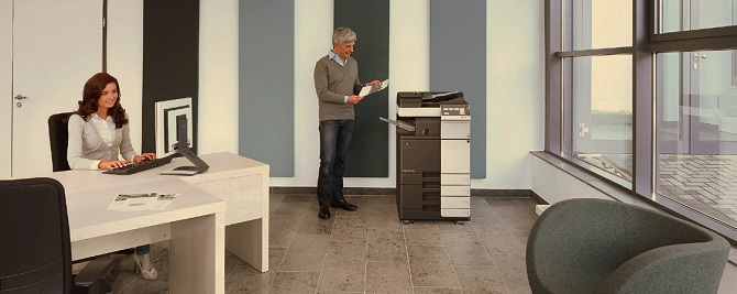 Konica Minolta bizhub 558 series. В работе Konica Minolta bizhub 558 series. В работе