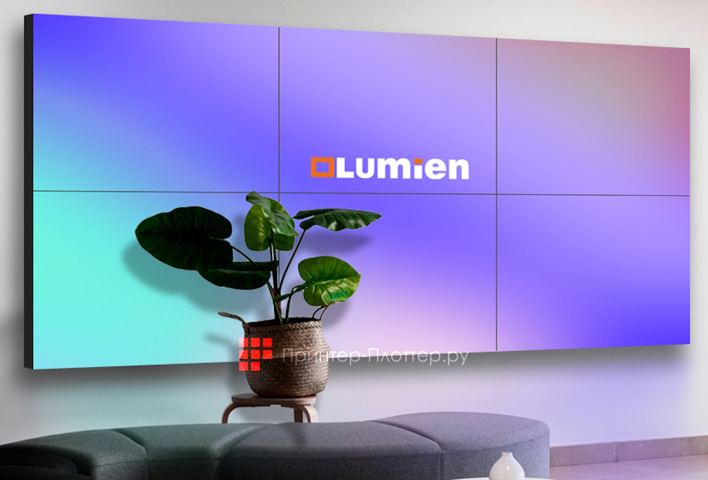 Lumien LMW4618LL — новый профессиональный дисплей для видеостен. Видеостена
