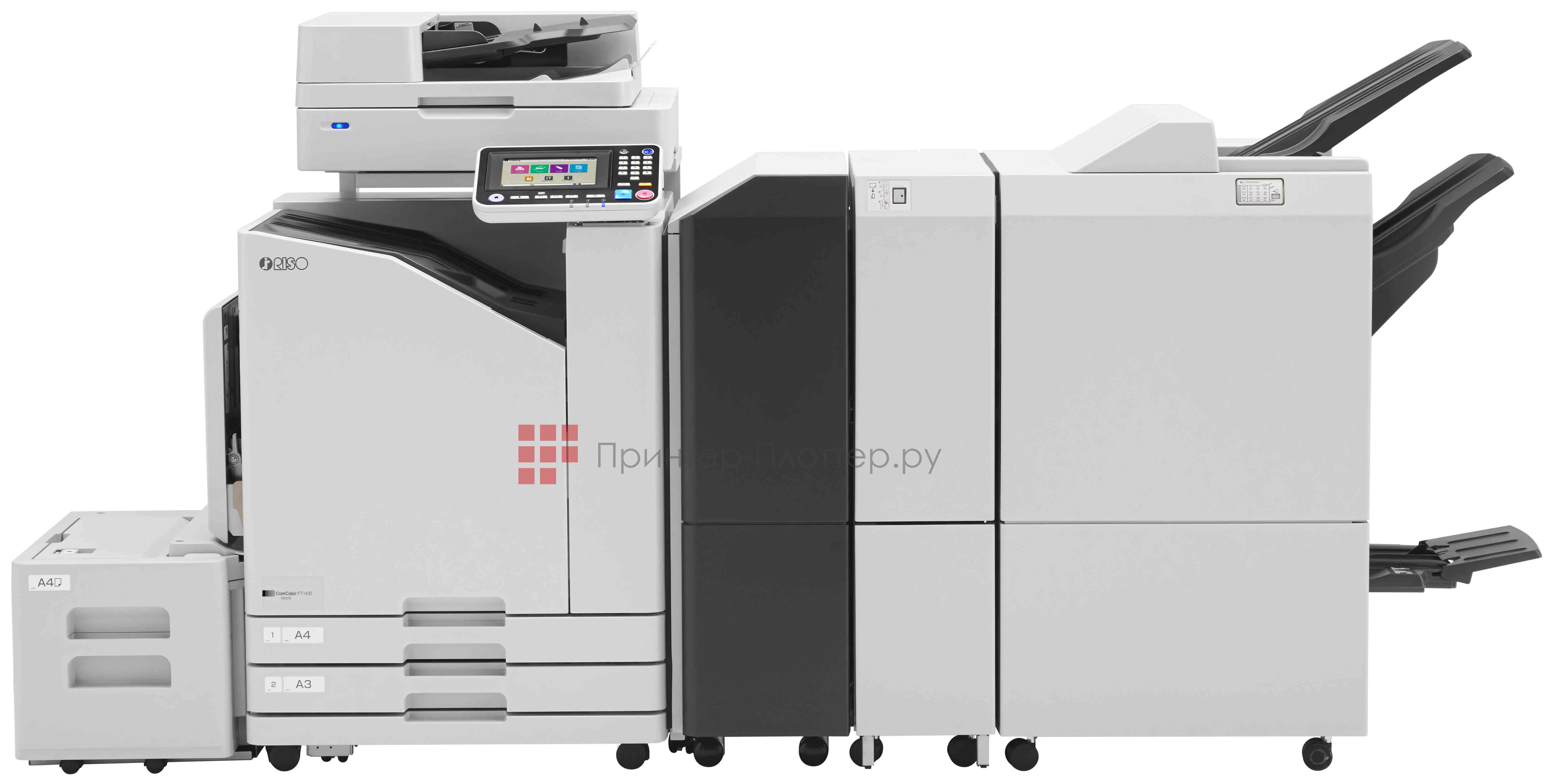 RISO ComColor FT. Полностью заменяет предыдущую линейку