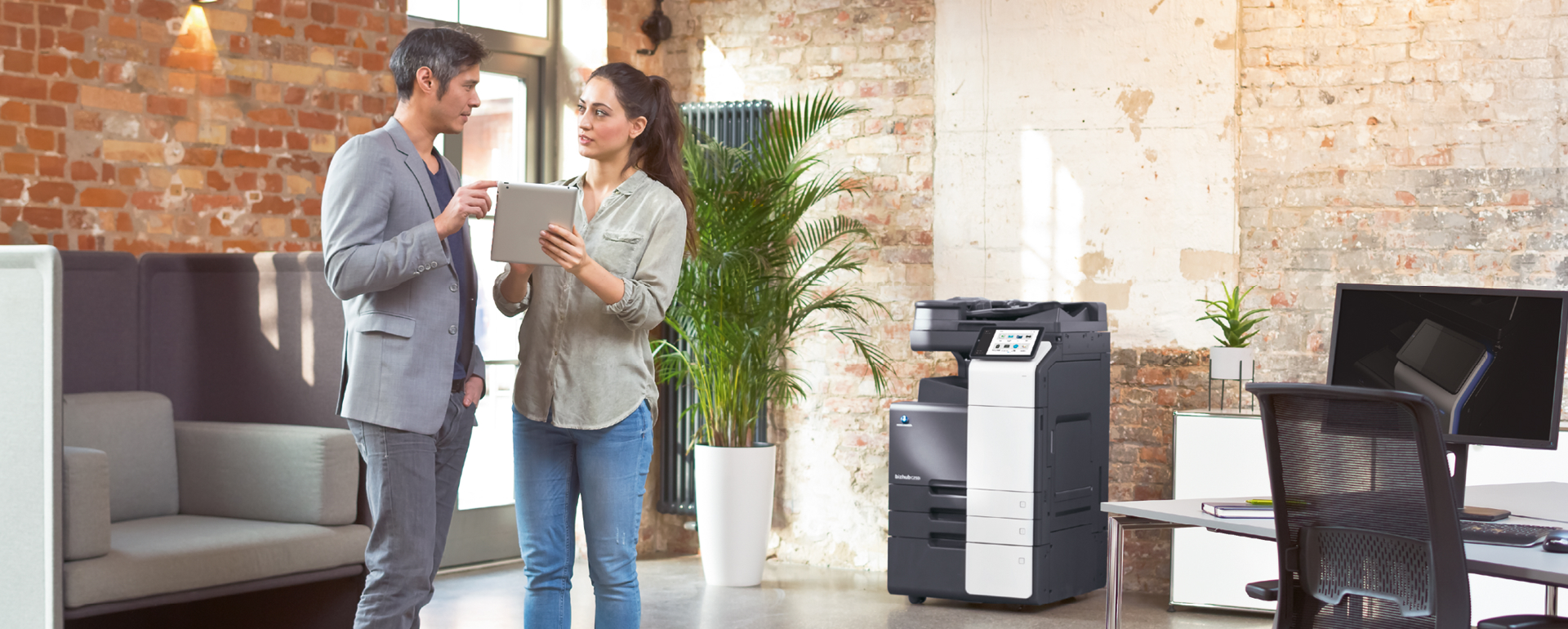 Konica Minolta bizhub i-Series в работе