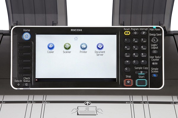 Ricoh MP W6700SP. Панель управления Ricoh MP W6700SP. Панель управления